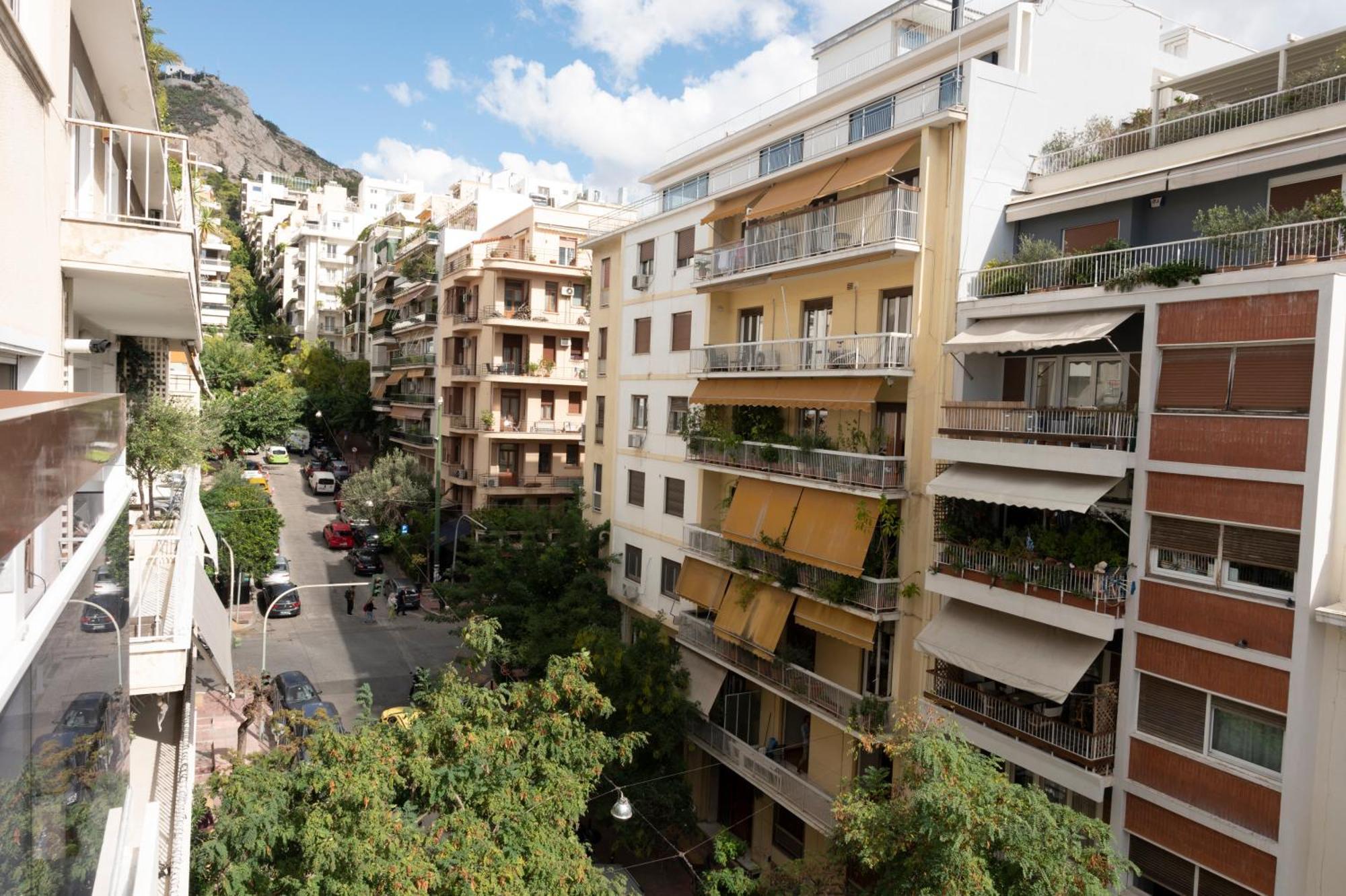 アテネPhaedrus Living Luxury Penthouse Ploutarchouアパートメント 部屋 写真